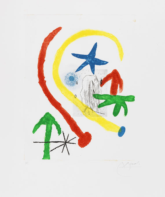 Joan Miró - Chemin de Ronde II