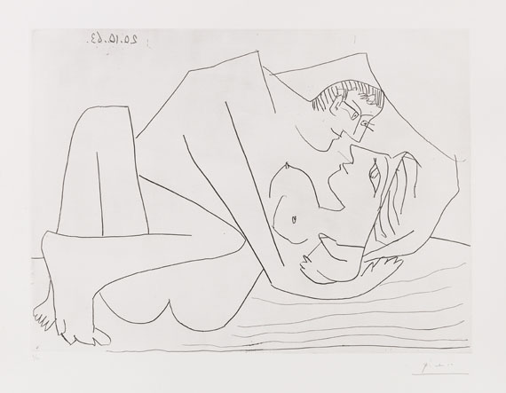 Pablo Picasso - Étreinte III