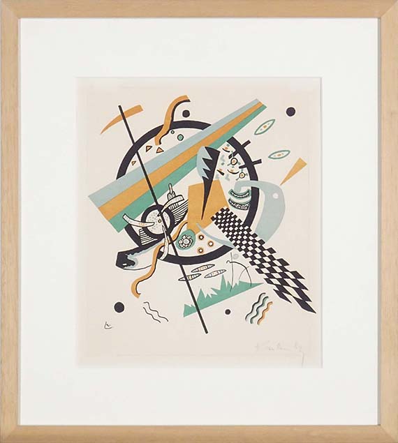 Wassily Kandinsky - Kleine Welten IV - Image du cadre