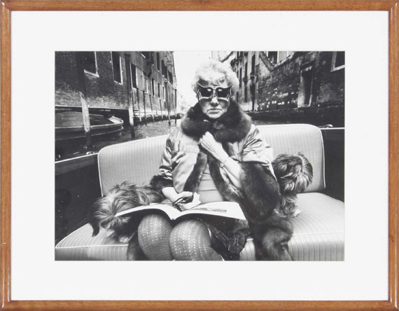 Stefan Moses - Peggy Guggenheim, Venedig - Image du cadre