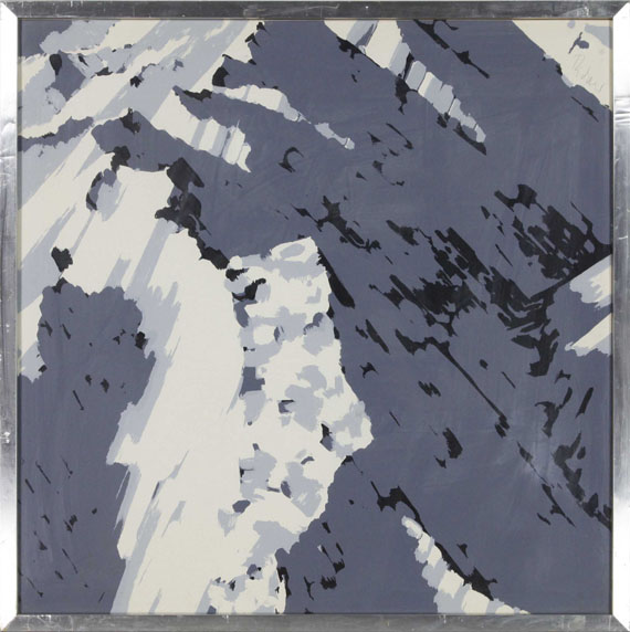 Gerhard Richter - Schweizer Alpen I - Image du cadre