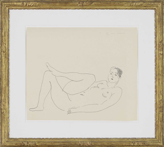 Henri Matisse - Nu couché, jambe repliée - Étude de jambes - Image du cadre