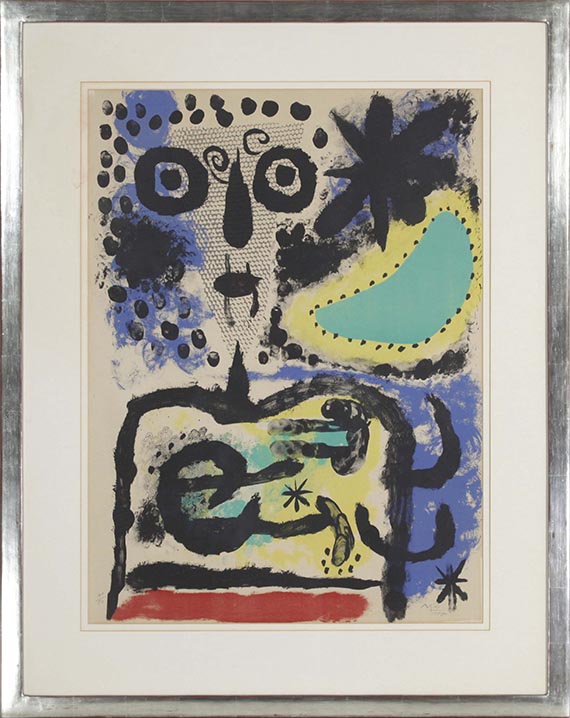 Joan Miró - Personnage nuageux - Image du cadre