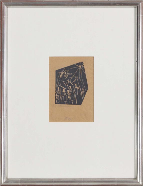 Lyonel Feininger - DA-DA I (Der Abgott) - Image du cadre
