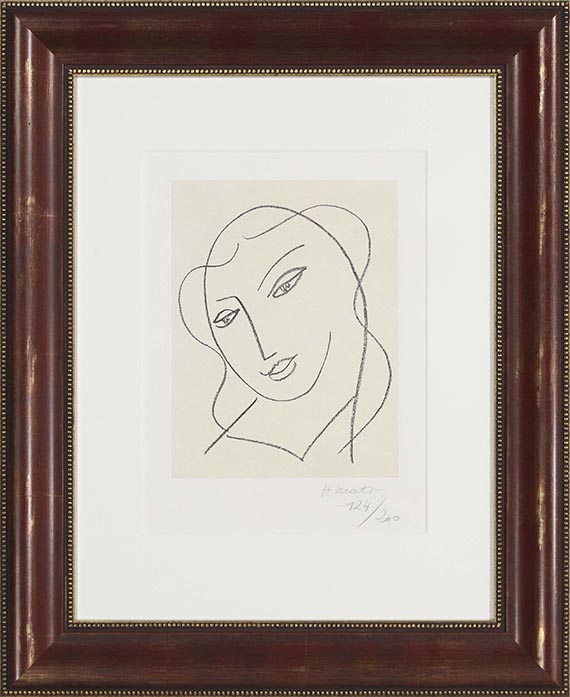 Henri Matisse - Etudes pour la Vierge "Tête voilée" - Image du cadre