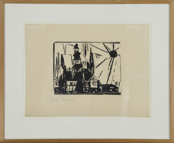 Lyonel Feininger - Troistedt - Image du cadre