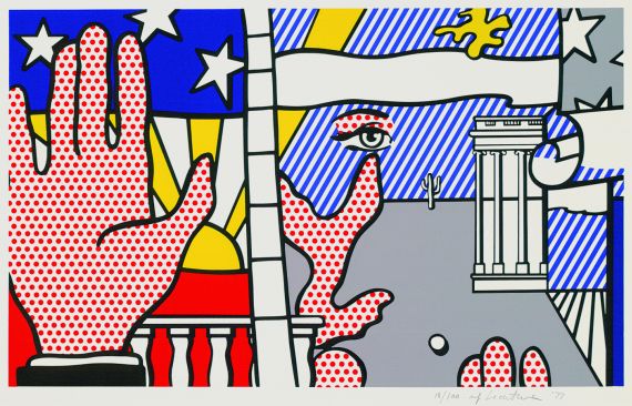 Roy Lichtenstein - Inaugural Print