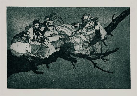 Francisco de Goya - Disparate Ridiculo (Lächerliche Torheit)