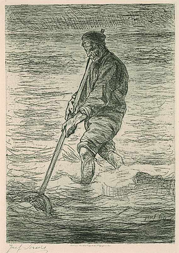 Jozef Israels - The Fisherman