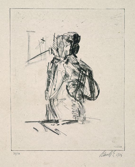 Georg Baselitz - 8 Radierungen nach Zeichnungen von 1959