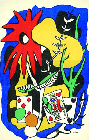 Fernand Léger - The king of hearts