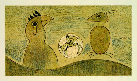 Max Ernst - Deux Oiseaux