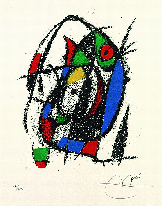 Joan Miró - From: Joan Miró Lithographe II
