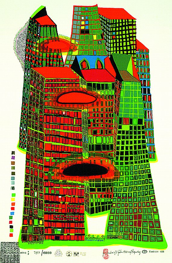 Friedensreich Hundertwasser - Good Morning City