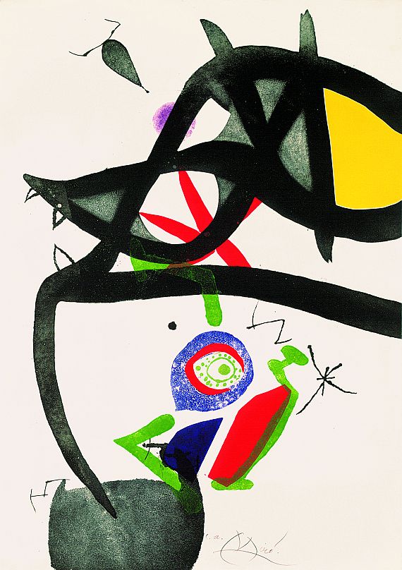 Joan Miró - From: Quatre colors aparien el món..
