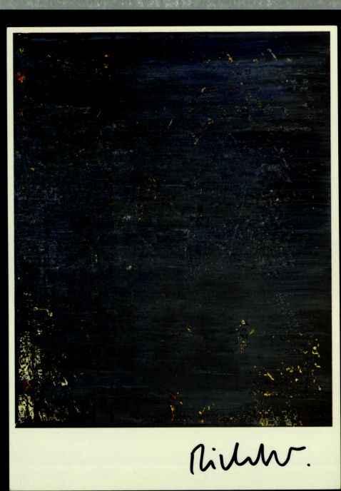 Gerhard Richter - 4 Bll. Kunstpostkarten mit verschiedenen Motiven
