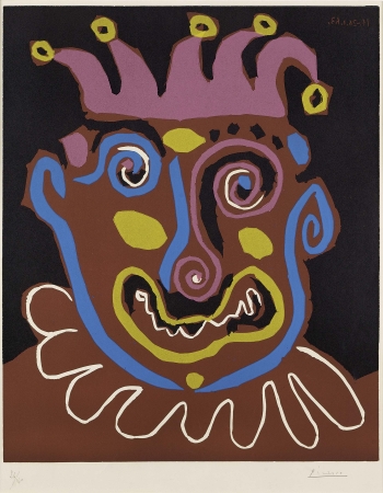 Pablo Picasso - Le Vieux Roi (Le Vieux Bouffon)