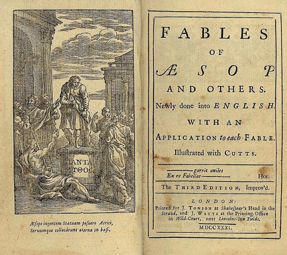   - Fables of Aesop and others
