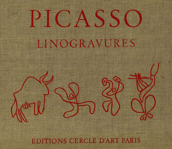 Pablo Picasso - Boeck, W., Picasso Linogravures. 1962.