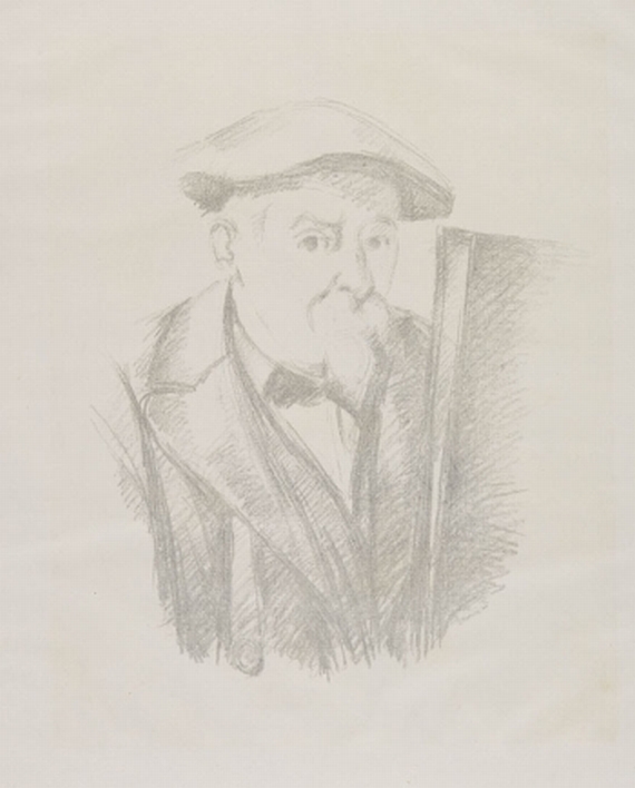 Paul Cézanne - Portrait de Cézanne par lui-meme