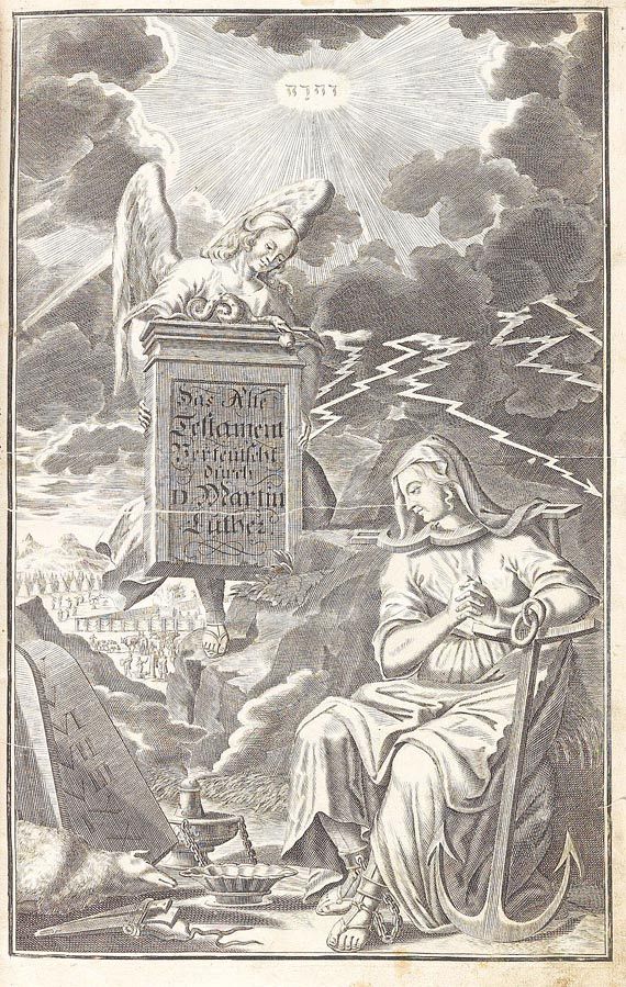 Biblia germanica - Biblia germanica. 1710.