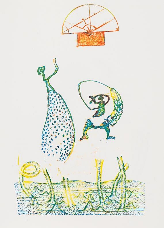 Max Ernst - L. Carrolls Wunderhorn. 1970