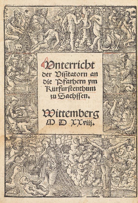 Martin Luther - Unterrichtung. 1528 + 3 weitere Luther-Drucke (Sammelband) - Autre image
