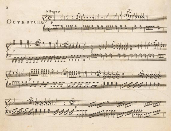 Wolfgang Amadeus Mozart - Entführung aus dem Serail. Ca. 1790. - Autre image