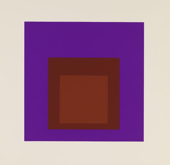 Josef Albers - Homage to the square: soft edge - hard edge - Autre image