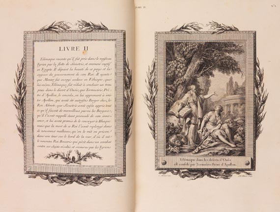 Francois Fénelon - Les aventures de Télémaque. 1773-1785 - Autre image
