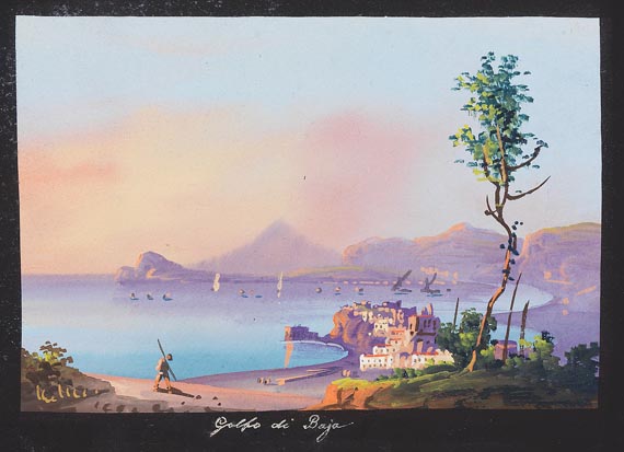  Italien - 1 Bl. Neapel. 1882 - Autre image
