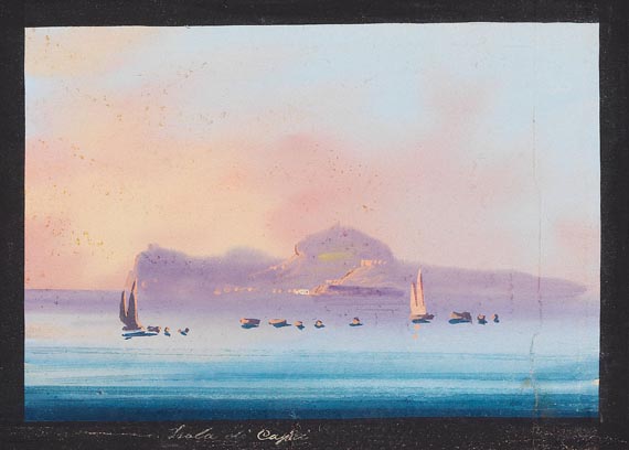  Italien - 1 Bl. Neapel. 1882 - Autre image