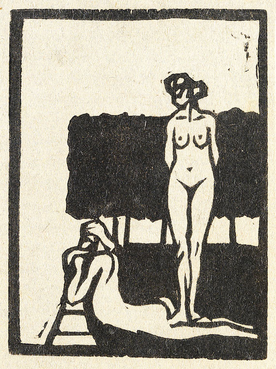 Ernst Ludwig Kirchner - Zwei Akte