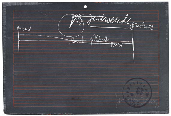 Joseph Beuys - Schiefertafel - Autre image