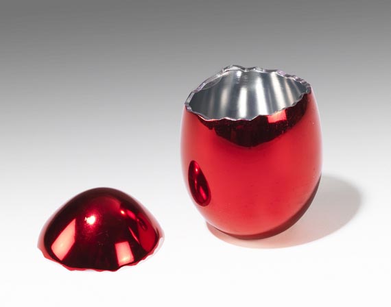 Jeff Koons - Cracked Egg Red - Autre image