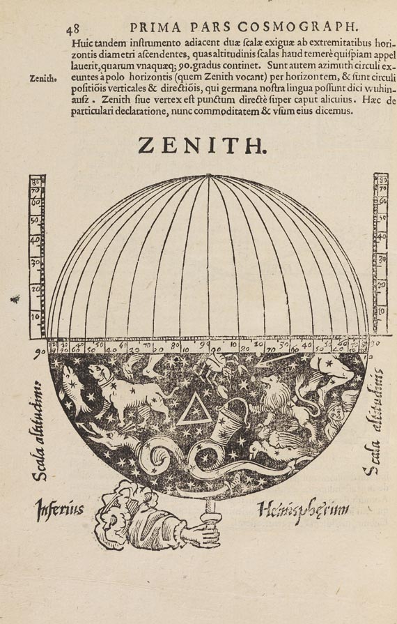 Peter Apian - Cosmographia. Antwerpen 1584. - Autre image