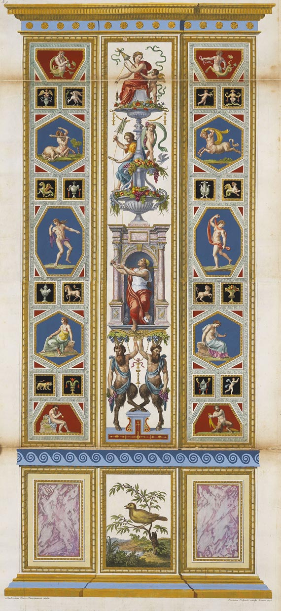 Raffaello Sanzio genannt Raffael - Loggie di Rafale nel Vaticano. 1772-77. - Autre image