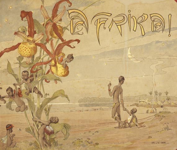 Hans Richard von Volkmann - Afrika 1895. - Reliure
