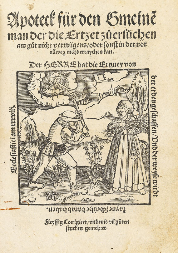   - Sammelband Holzschnittbücher. Um 1530 - Autre image