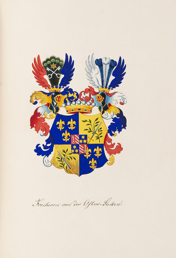Johann von Radetzky - Der Herold der Ostsee-Provinzen (Manuskript). 1866 und 1870. 2 Bde. - Autre image