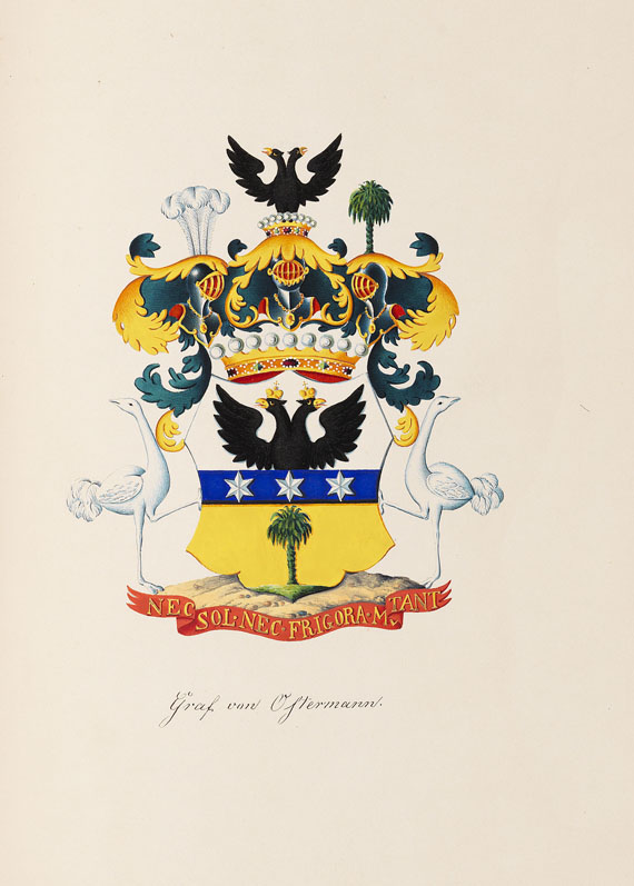 Johann von Radetzky - Der Herold der Ostsee-Provinzen (Manuskript). 1866 und 1870. 2 Bde. - Autre image
