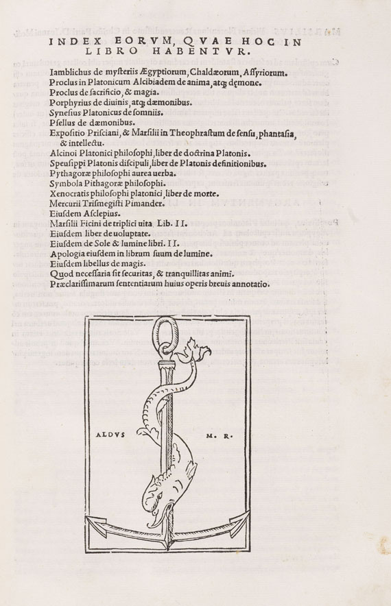 Flavius Philostratus d. Ä. - De vita Apolloni Tynaei libri octo. 1501 - Autre image
