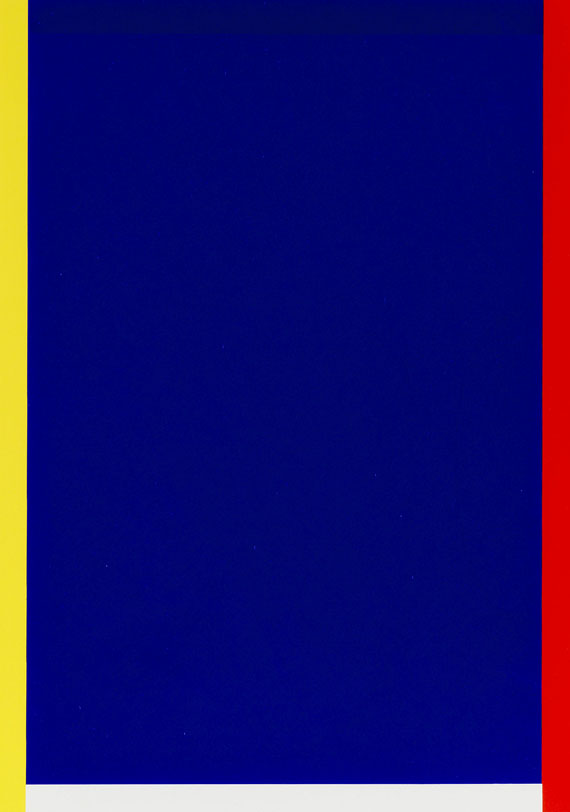 Imi Knoebel - 4 Blätter: Rot Gelb Weiss Blau - Autre image