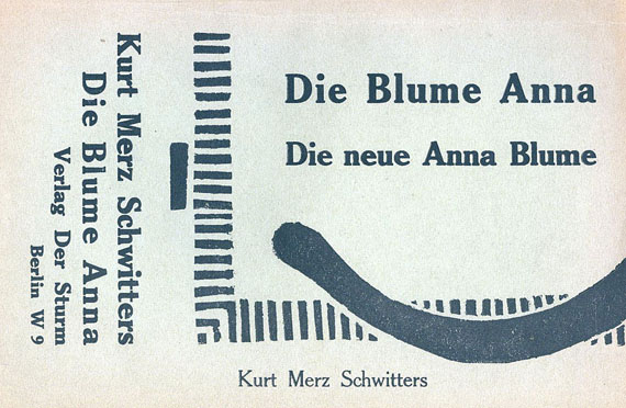Kurt Schwitters - Die Blume Anna. 1922