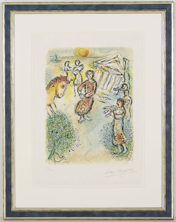 Marc Chagall - Die Zubereitung des Festmahls für die Freier - Autre image