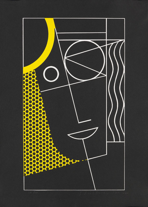 Roy Lichtenstein - Modern Head #2