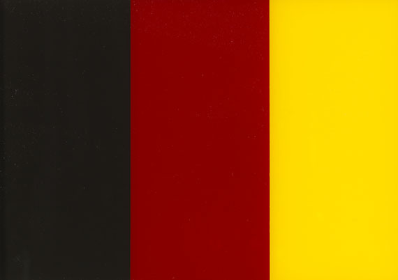 Gerhard Richter - Schwarz, Rot, Gold II