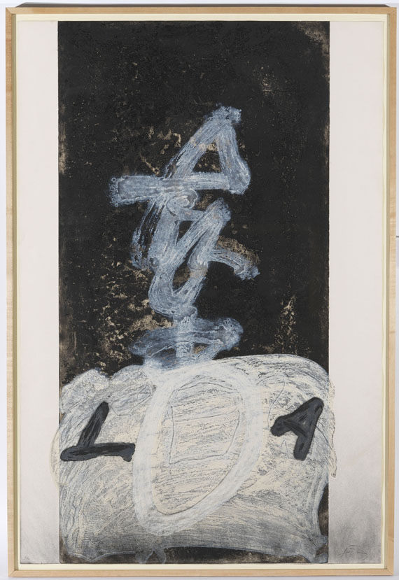 Antoni Tàpies - Cal•ligrafia vertical - Autre image