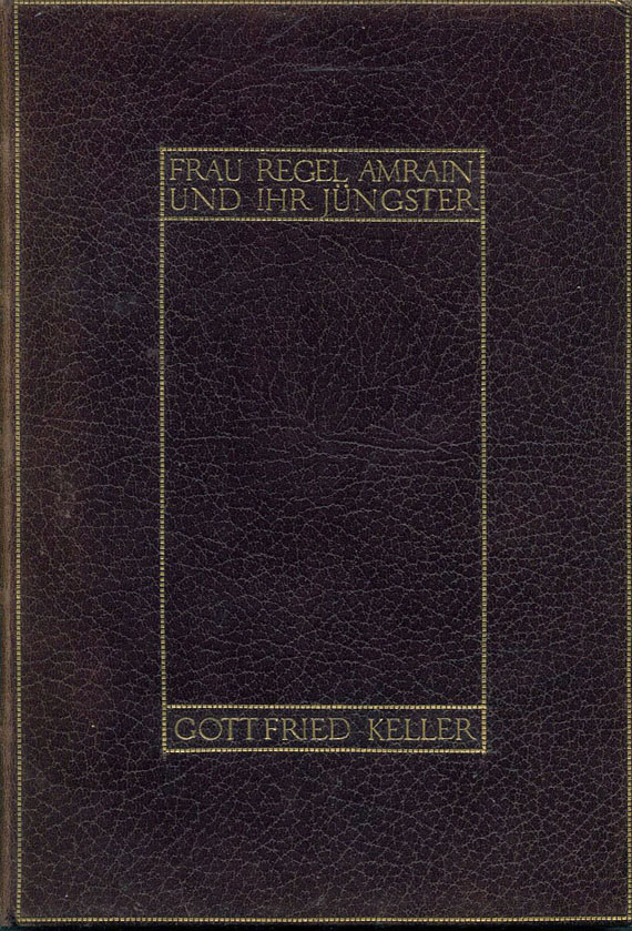 Kleukens-Presse - Keller, G., Frau Regel Amrain. 1920.
