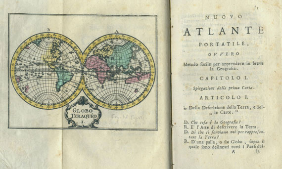 Nuovo atlante portatile - Nuovo atlante portatile. 1785.